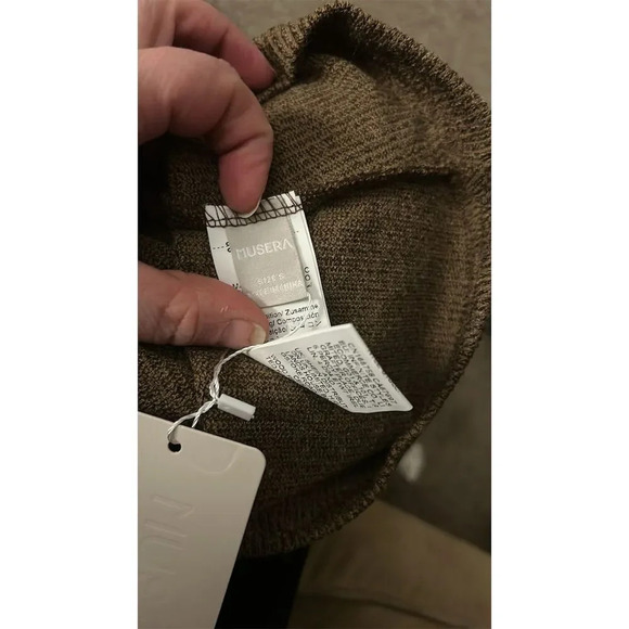 Vintage Musera Men's Wool Pullover Sweater Brown Size M Long Sleeve - Picture 3 of 3